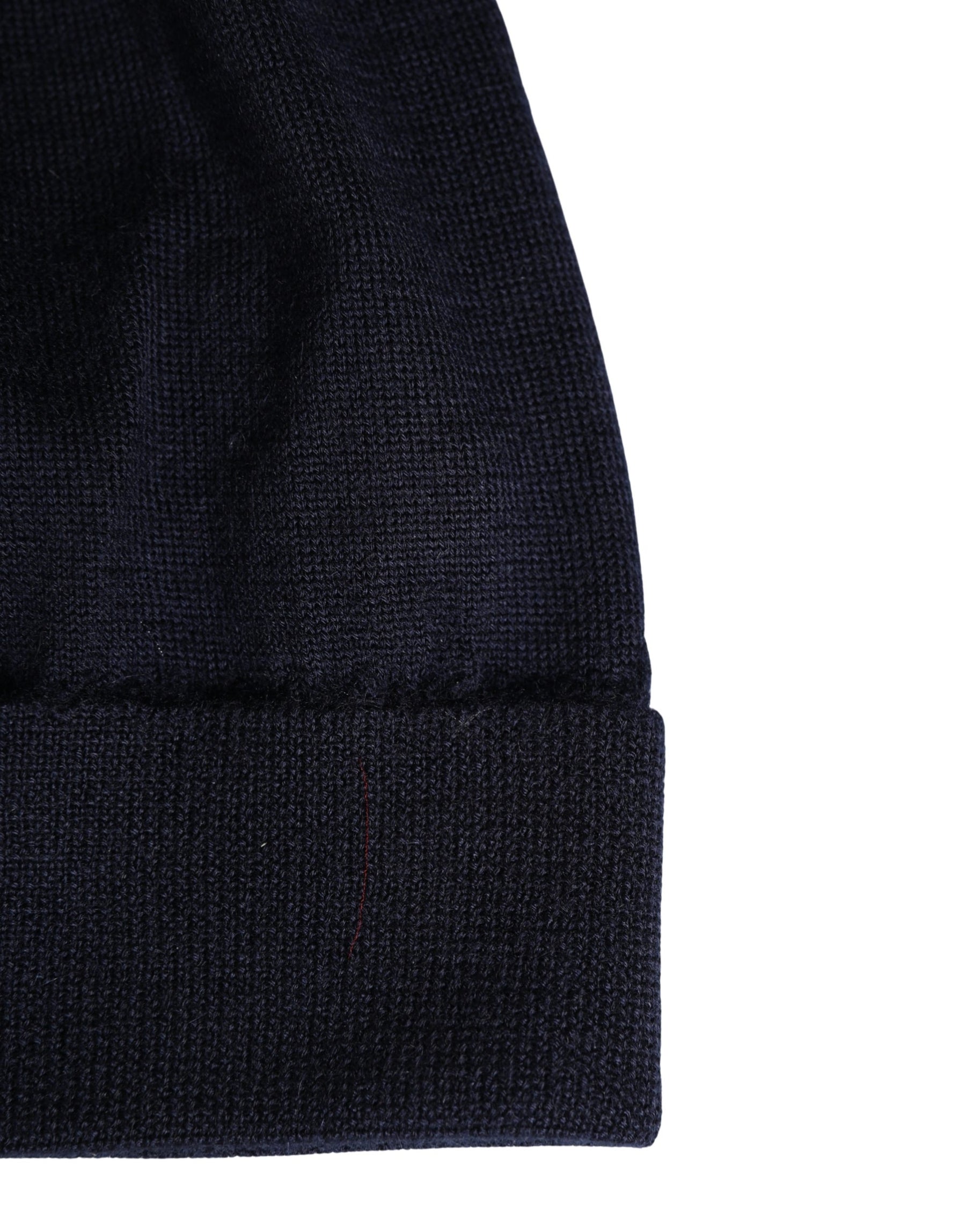 Dolce & Gabbana Black Cashmere Knitted Women Winter Beanie Hat | Regal Royce