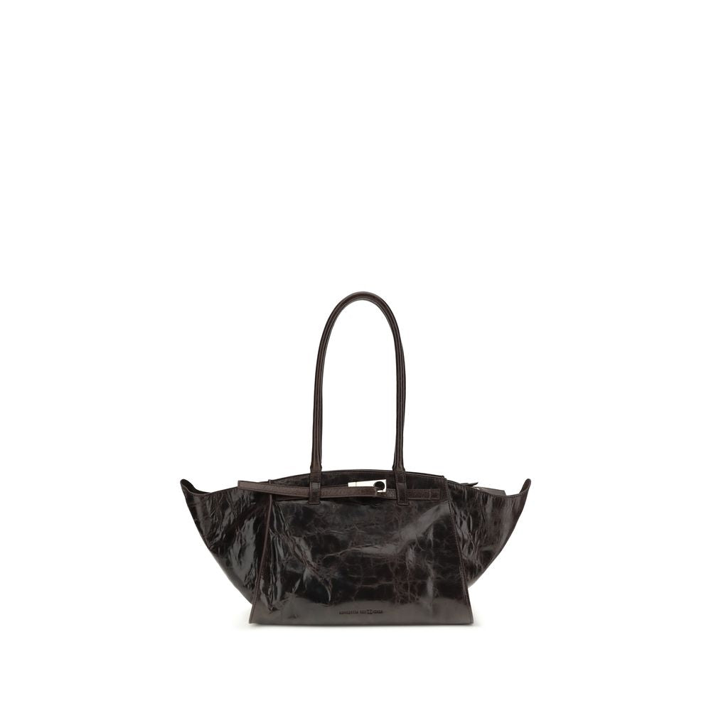 Benedetta Bruzziches Brown Calf Leather Bos Taurus Shoulder Bag | Regal Royce