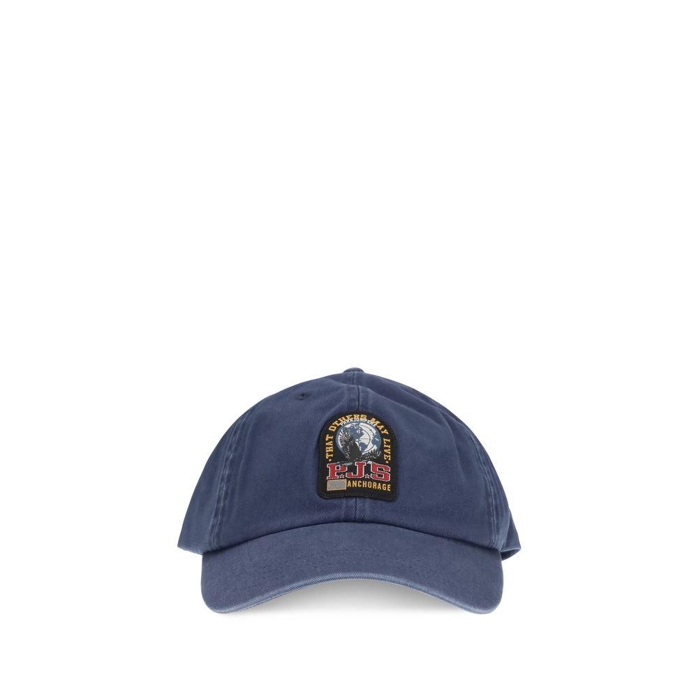 Parajumpers Blue Cotton Cap (Baseball Hat) | Regal Royce