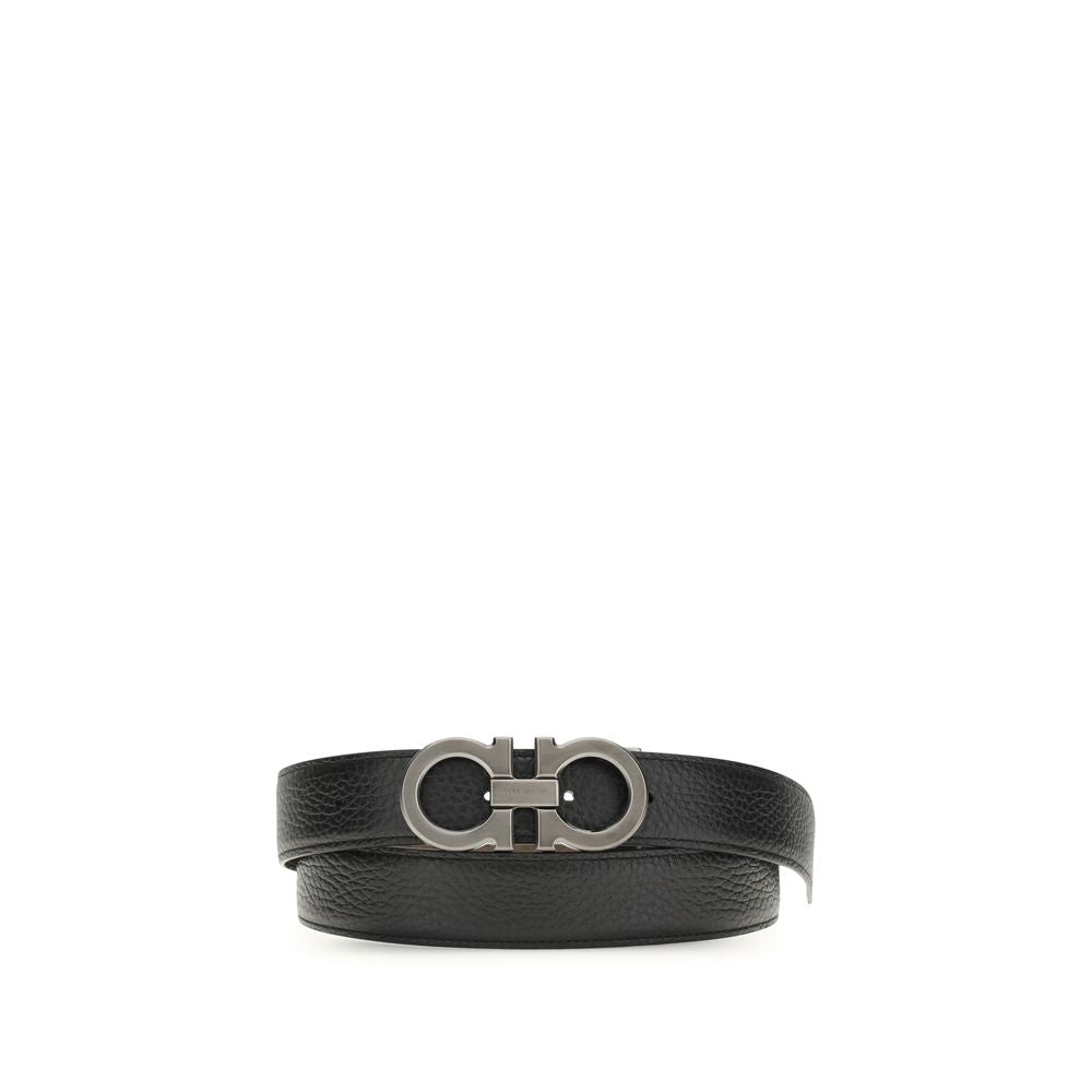 Ferragamo Blue Calf Leather Bos Taurus Regular Belt | Regal Royce