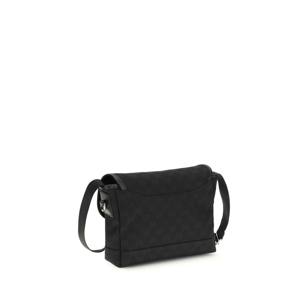 Gucci Black Polyester Shoulder Bag | Regal Royce