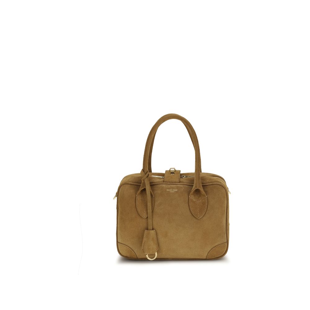 Golden Goose Beige Calf Leather Bos Taurus Handbag | Regal Royce