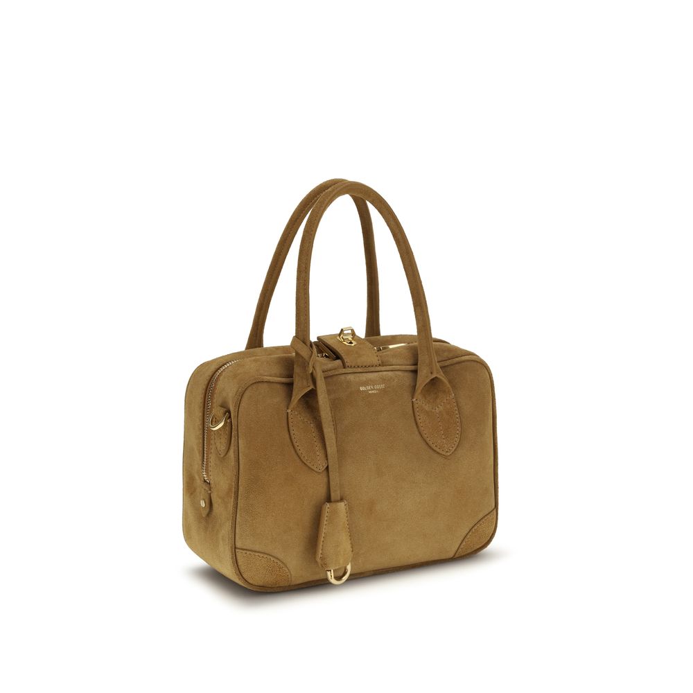 Golden Goose Beige Calf Leather Bos Taurus Handbag | Regal Royce