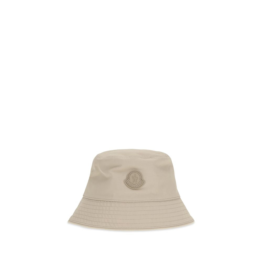 Moncler Beige Cotton Bucket Hat | Regal Royce
