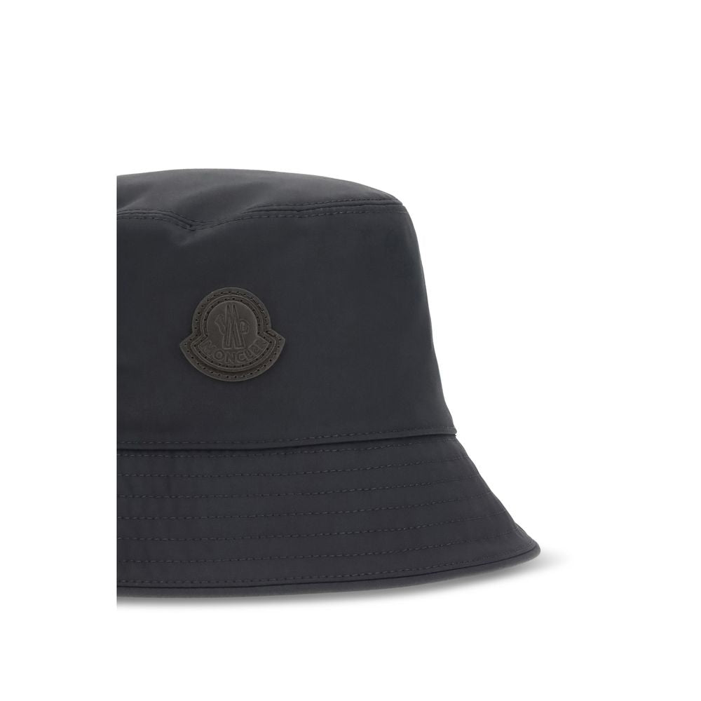 Moncler Blue Cotton Bucket Hat | Regal Royce