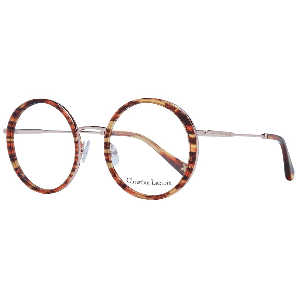 Christian Lacroix Brown Metal Glasses (Frames) | Regal Royce