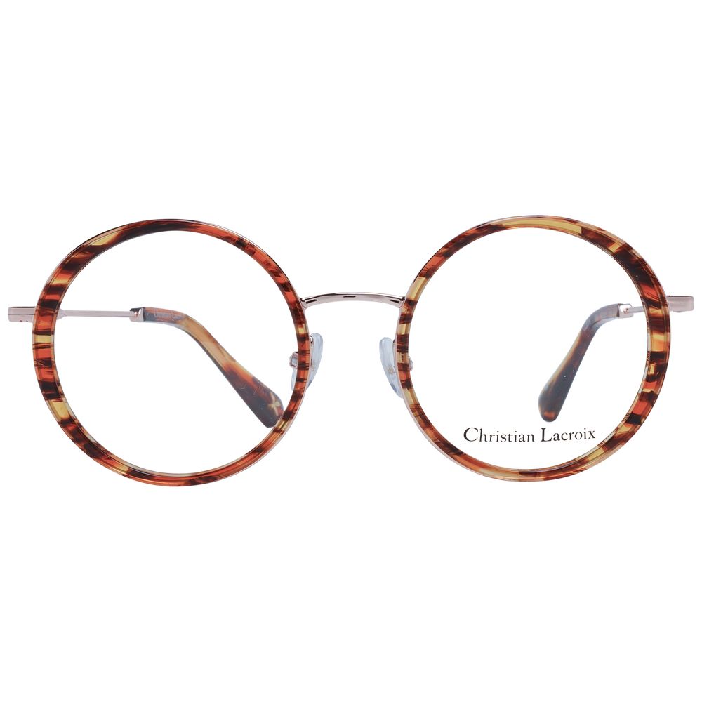 Christian Lacroix Brown Metal Glasses (Frames) | Regal Royce