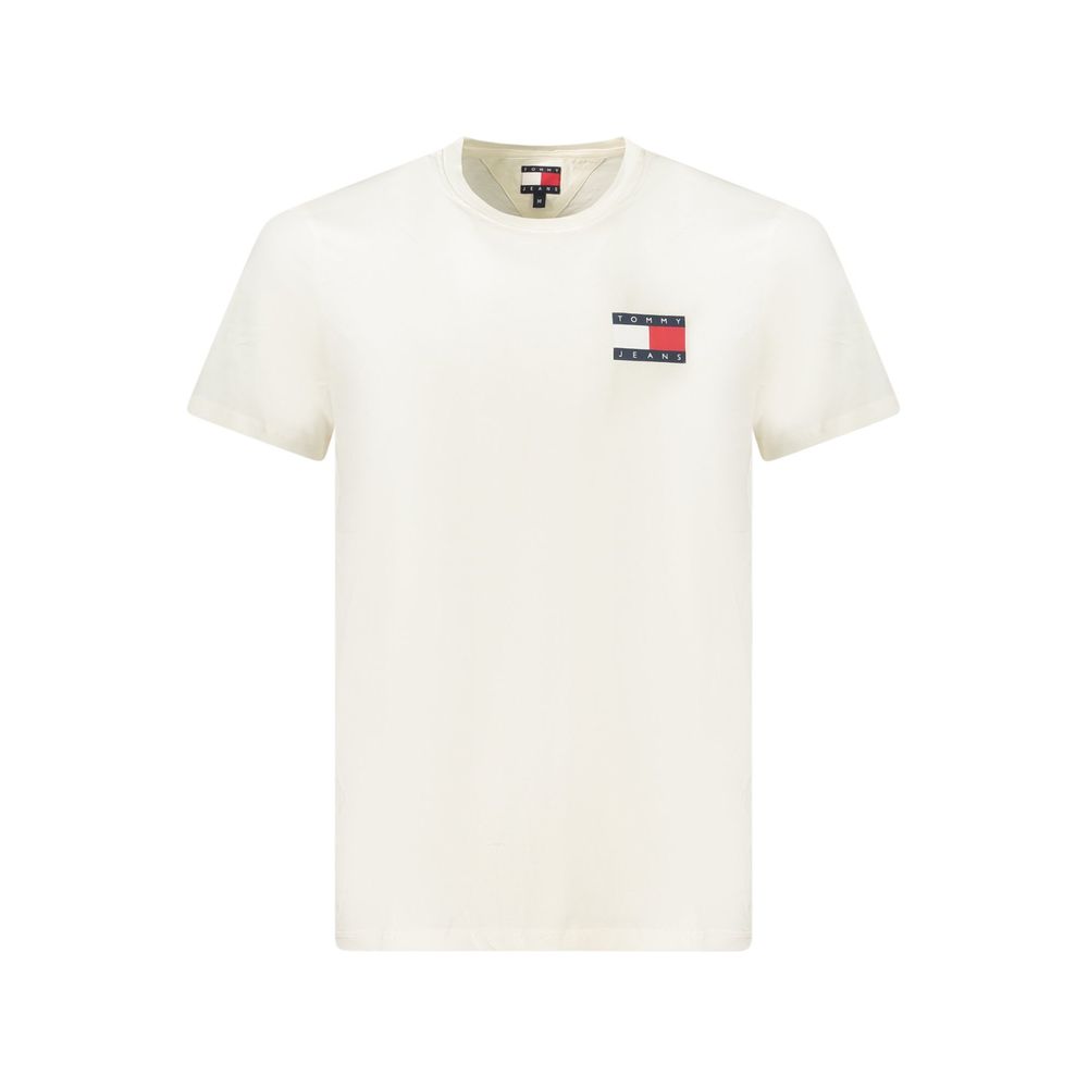 Tommy Hilfiger White Cotton Men's T-Shirt | Regal Royce