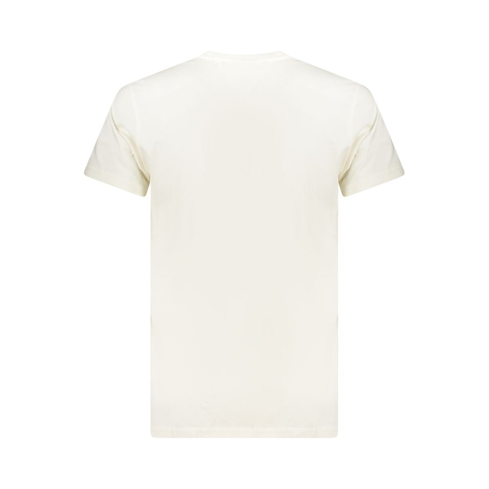 Tommy Hilfiger White Cotton Men's T-Shirt | Regal Royce