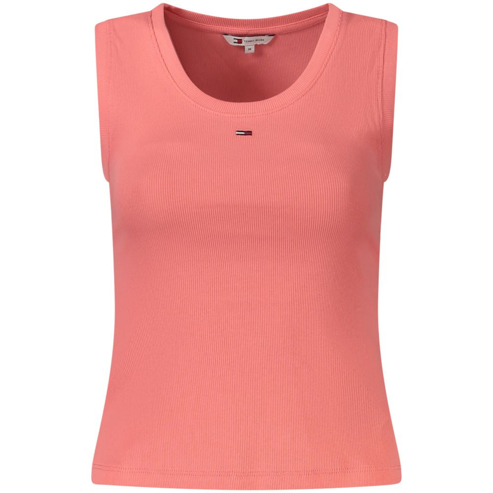 Tommy Hilfiger Pink Cotton Women's Tank Top | Regal Royce