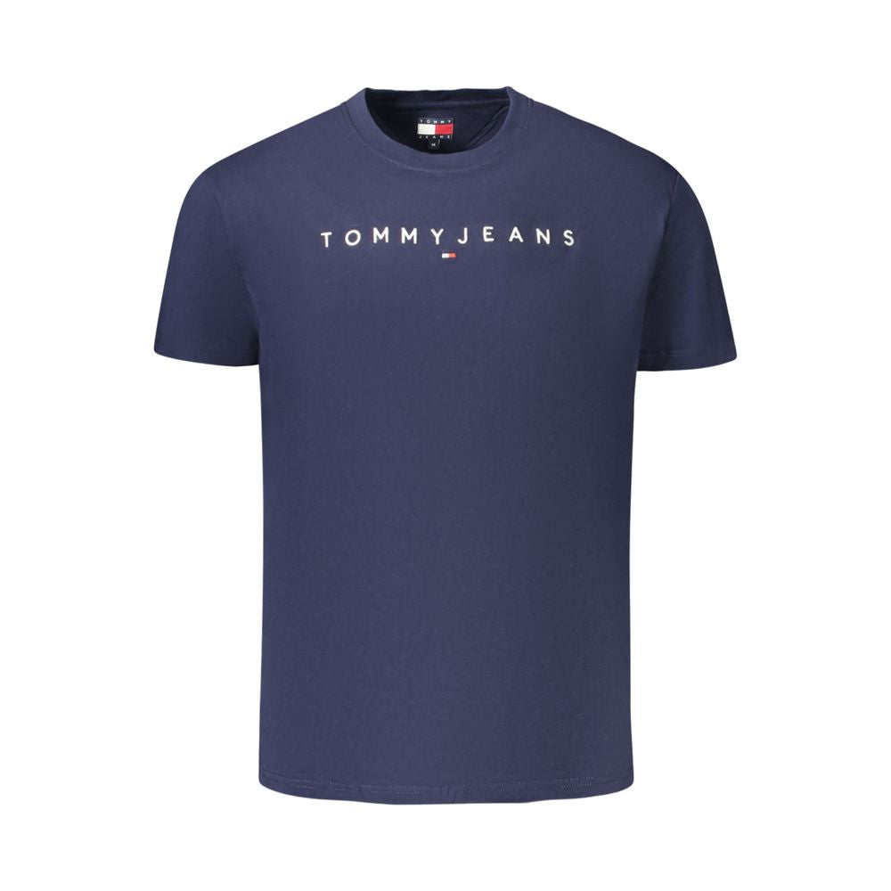 Tommy Hilfiger Blue Cotton Men's T-Shirt | Regal Royce