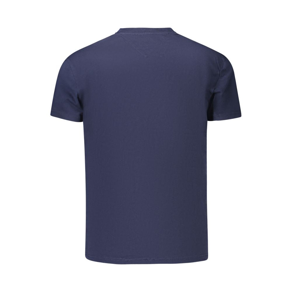 Tommy Hilfiger Blue Cotton Men's T-Shirt | Regal Royce