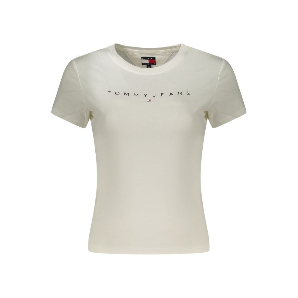 Tommy Hilfiger White Cotton Women's T-Shirt | Regal Royce
