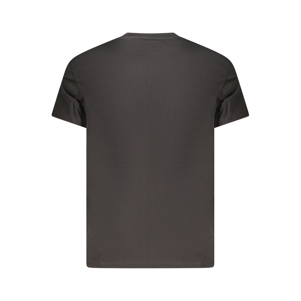 Tommy Hilfiger Black Cotton Mens T-Shirt | Regal Royce