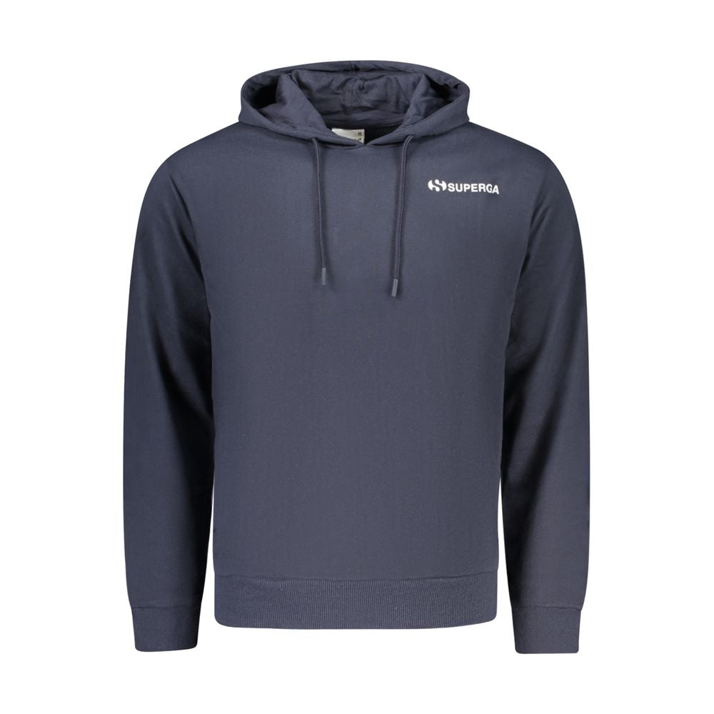 Superga Blue Cotton Men Sweatshirt | Regal Royce
