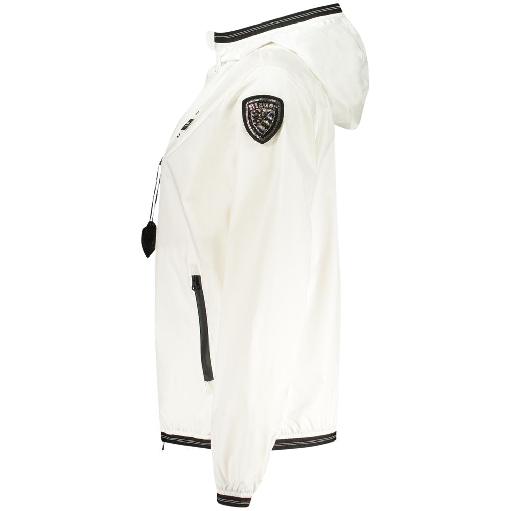 Blauer White Poliammide Women's Jacket | Regal Royce