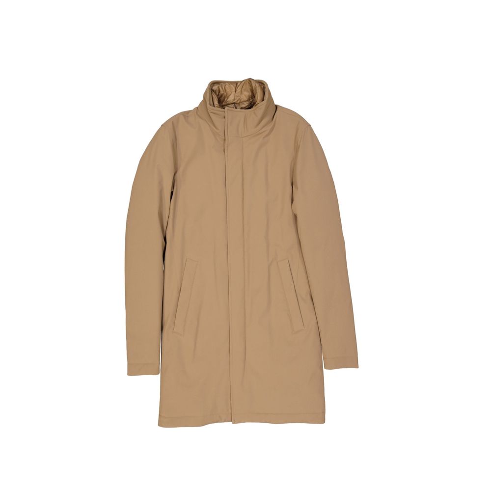 Herno Brown Polyamide Coat | Regal Royce