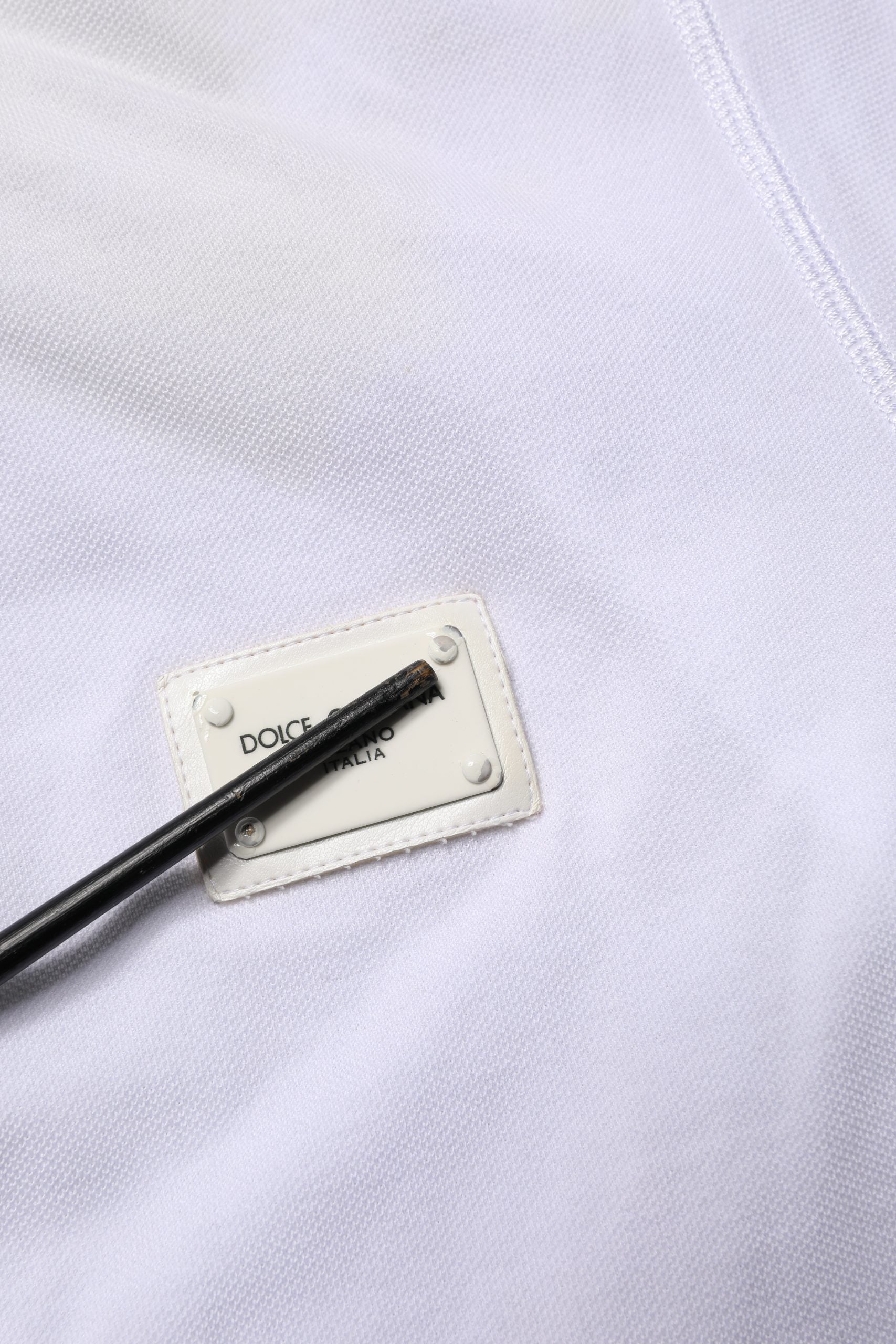 Dolce & Gabbana White Collared Short Sleeves Men Polo T-shirt | Regal Royce