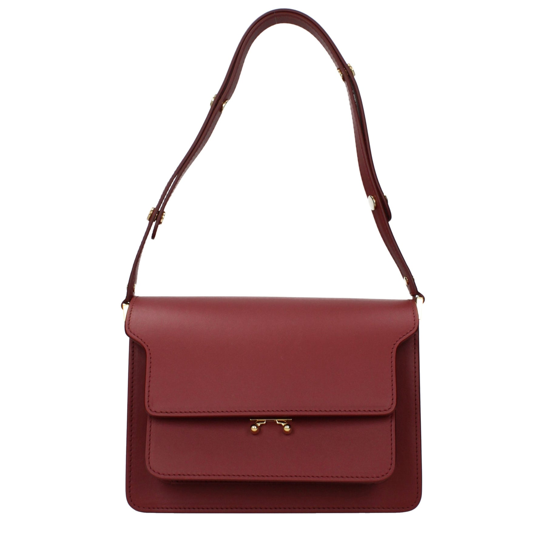 Marni Red Leather Shoulder Bag | Regal Royce