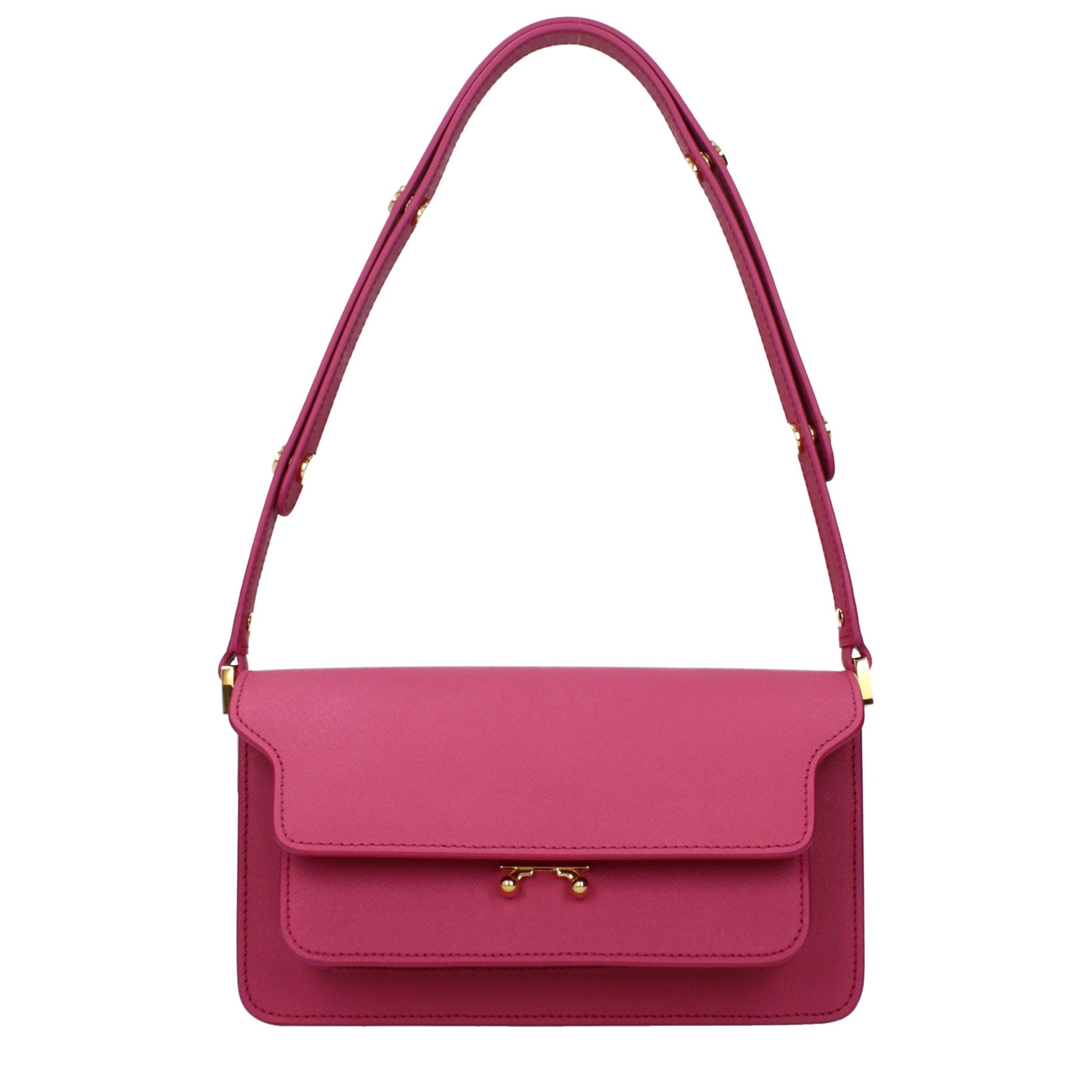 Marni Pink Leather Shoulder Bag | Regal Royce