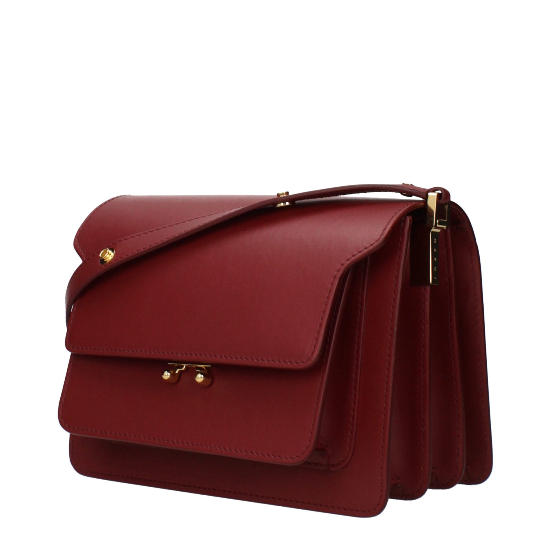 Marni Red Leather Shoulder Bag | Regal Royce