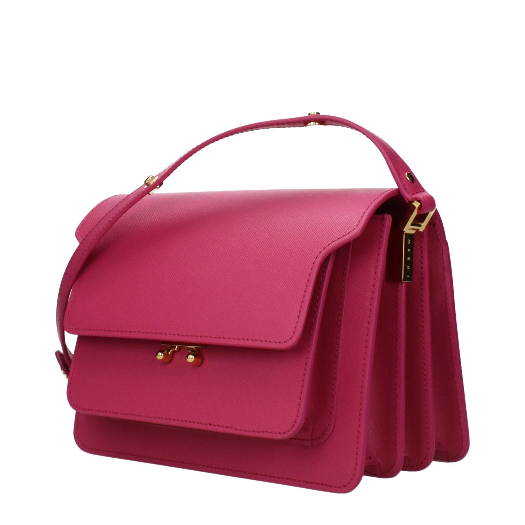 Marni Pink Leather Shoulder Bag | Regal Royce