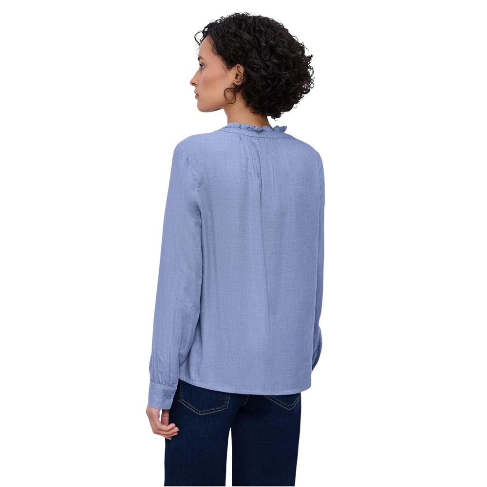 Street One Light Blue Viscose Blouse | Regal Royce