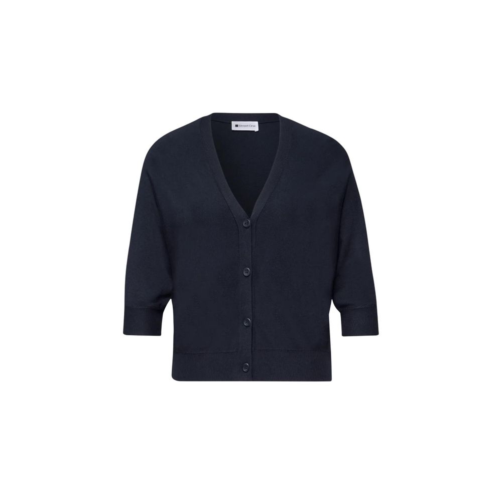 Street One Blue Viscose Cardigan | Regal Royce