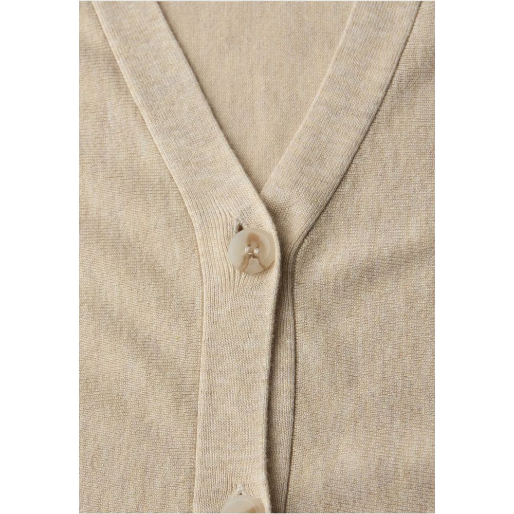 Street One Beige Viscose Cardigan | Regal Royce
