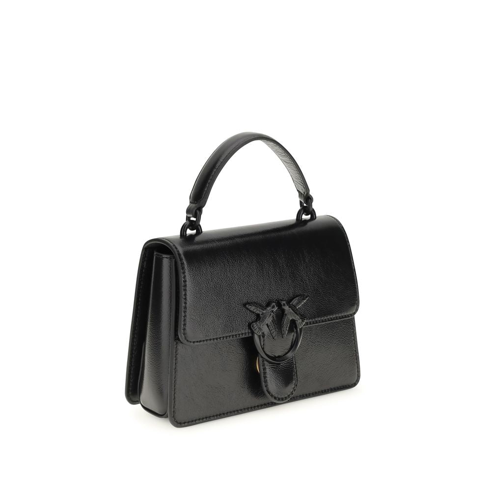 PINKO Black Goatskin Handbag | Regal Royce