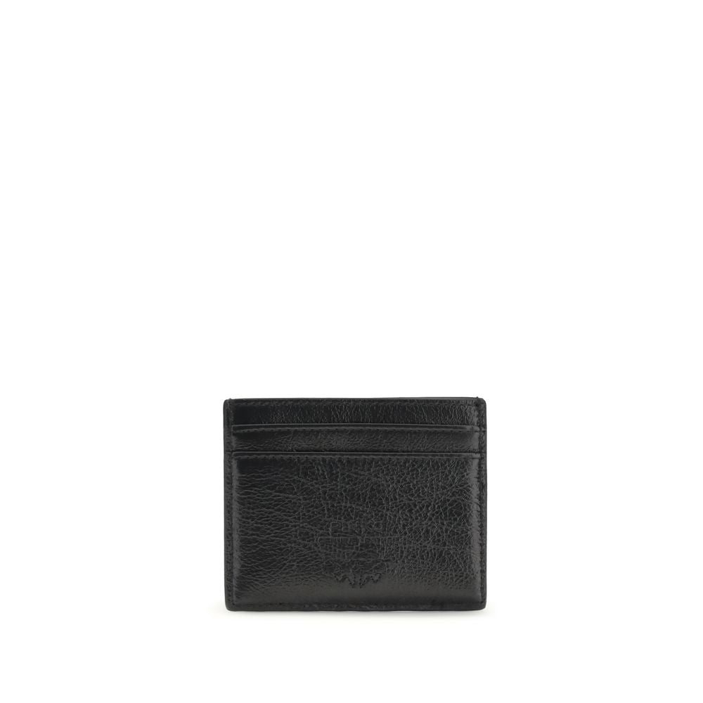 PINKO Black Calf Leather Bos Taurus Wallet | Regal Royce