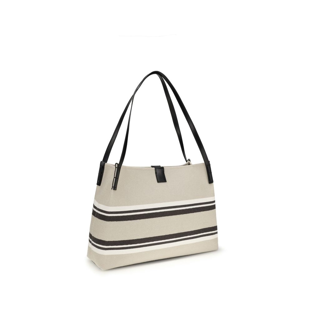 Balmain Multicolor Cotton Shoulder Bag | Regal Royce