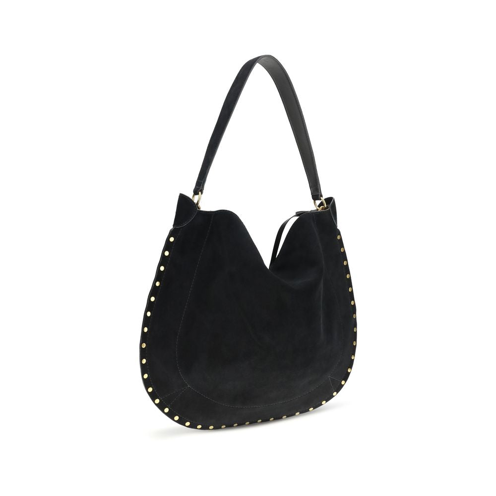 Isabel Marant Black Calf Leather Bos Taurus Shoulder Bag | Regal Royce
