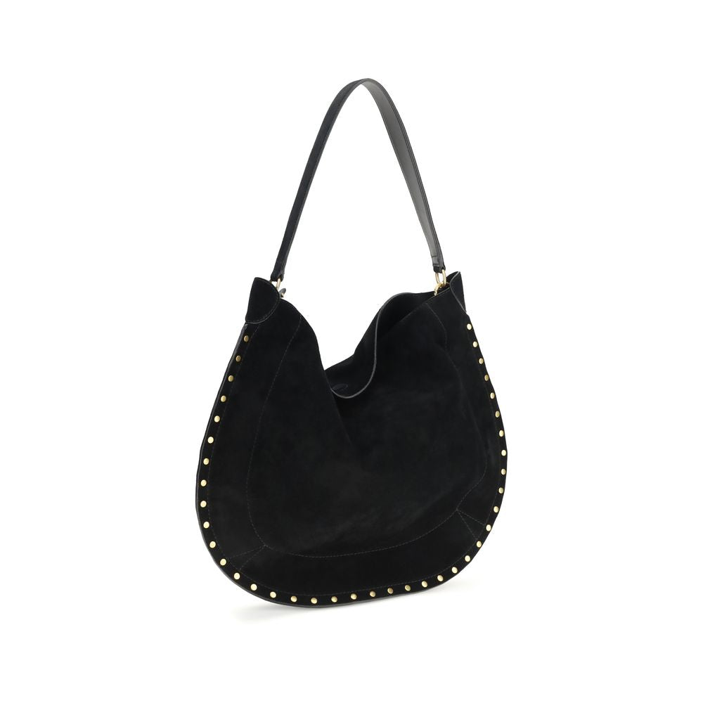 Isabel Marant Black Calf Leather Bos Taurus Shoulder Bag | Regal Royce