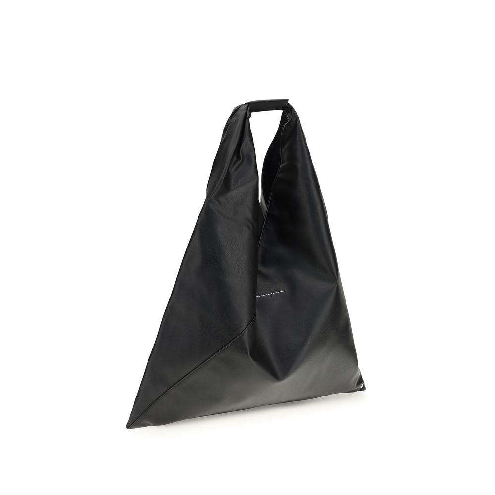 MM6 Black Polyethylene Handbag | Regal Royce