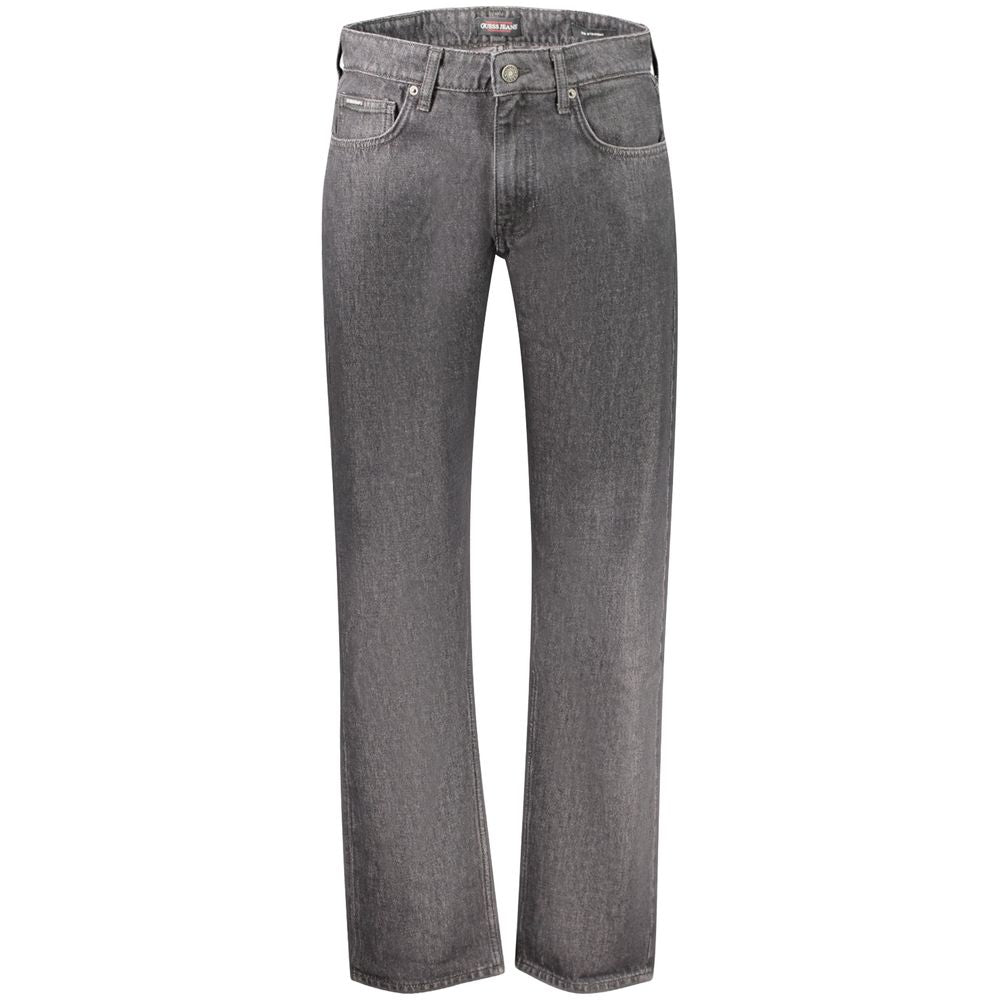 Guess Jeans Nero Cotton Mens Jeans | Regal Royce
