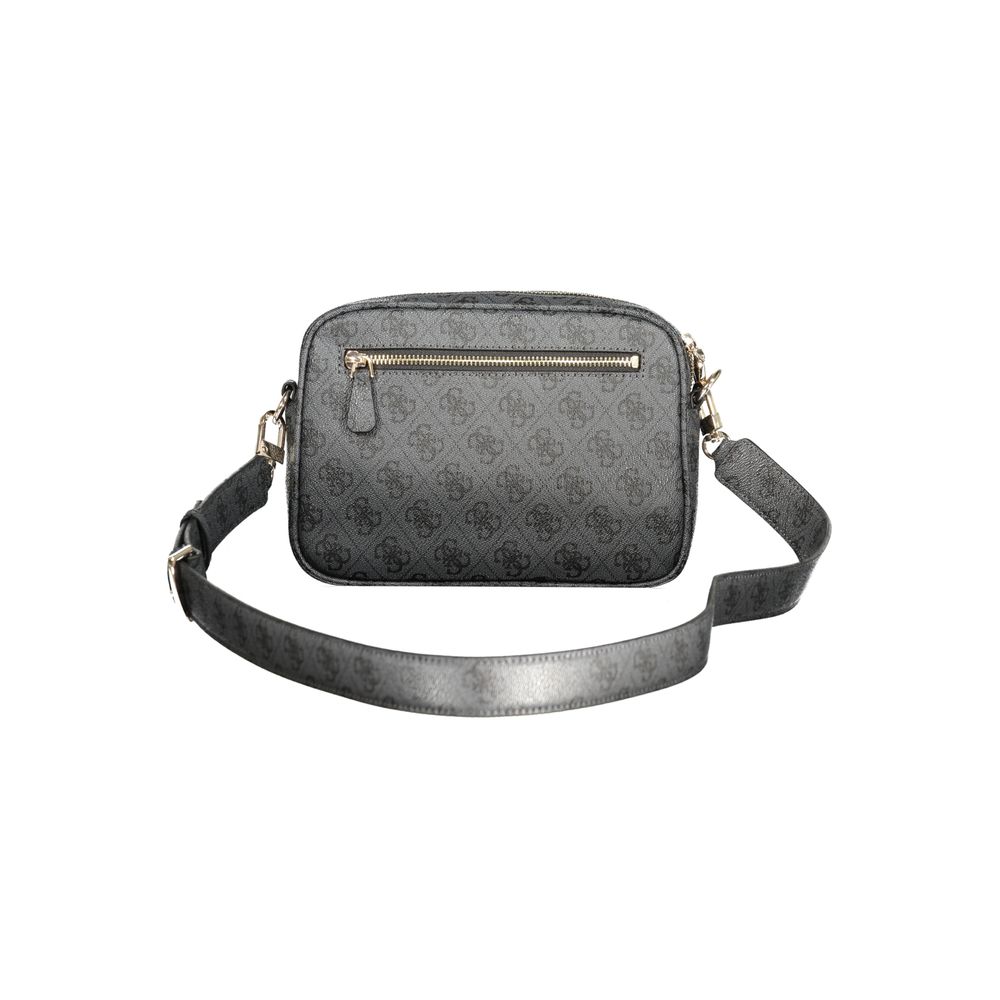 Guess Jeans Nero Poliuretano Women Handbag | Regal Royce