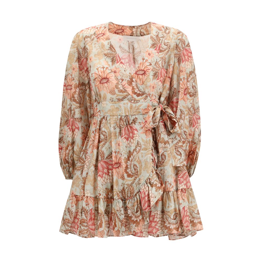 Zimmermann Multicolor Cotton Casual Dress | Regal Royce