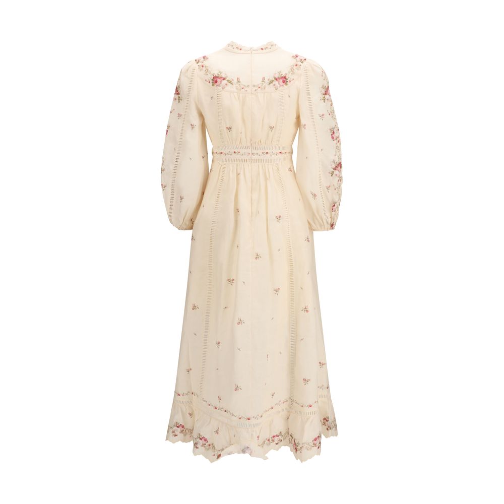 Zimmermann Beige Linen Casual Dress | Regal Royce