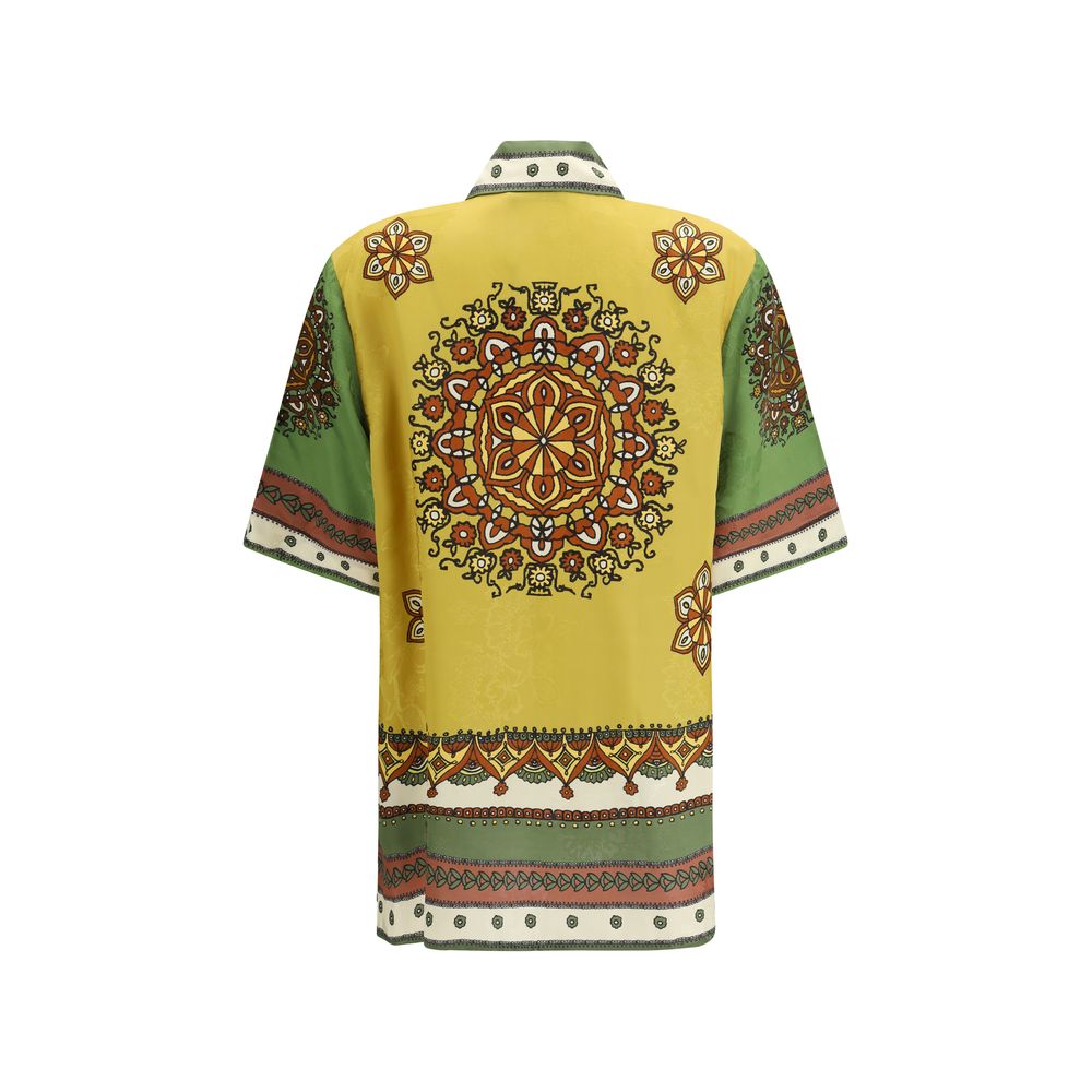 Alemais Multicolor Viscose Pattern Shirt | Regal Royce
