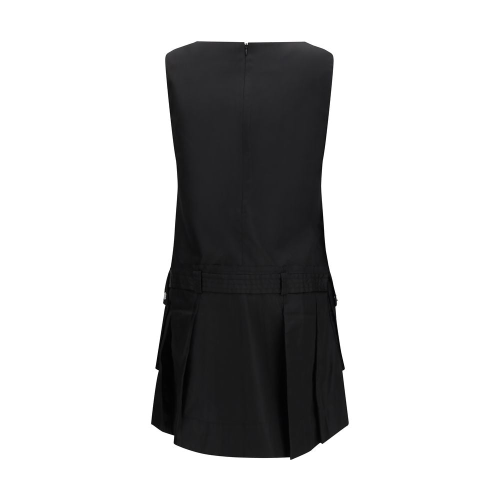 Ganni Black Recycled Polyamide Casual Dress | Regal Royce