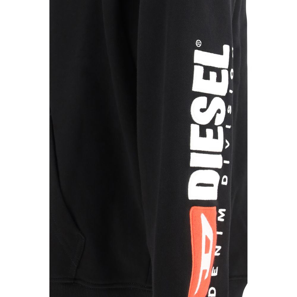 Diesel Black Cotton Sweatshirt | Regal Royce