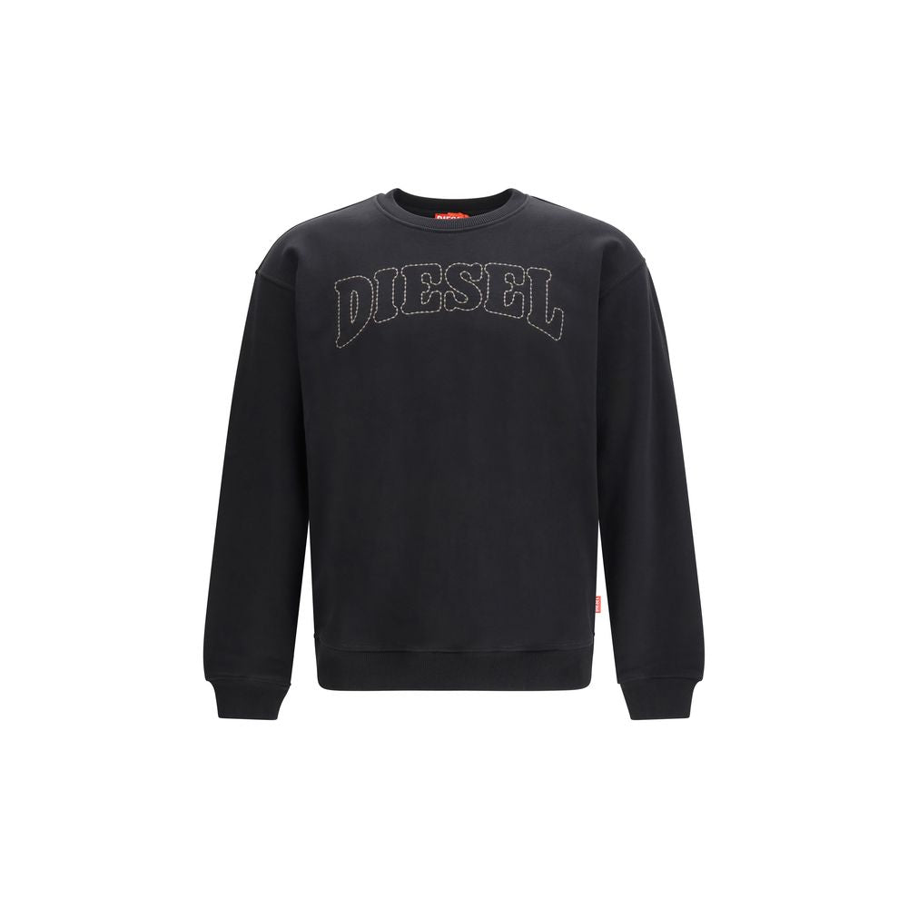 Diesel Black Cotton Sweatshirt | Regal Royce