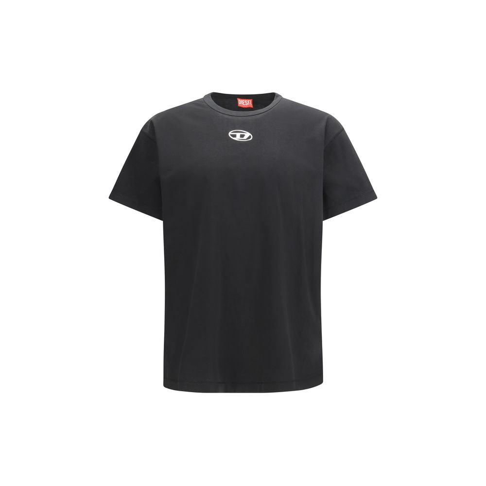 Diesel Black Cotton T-Shirt | Regal Royce