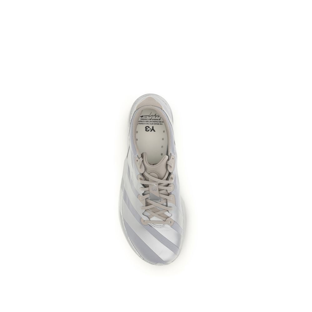Y-3 Gray Fabric Athletic Sneakers | Regal Royce