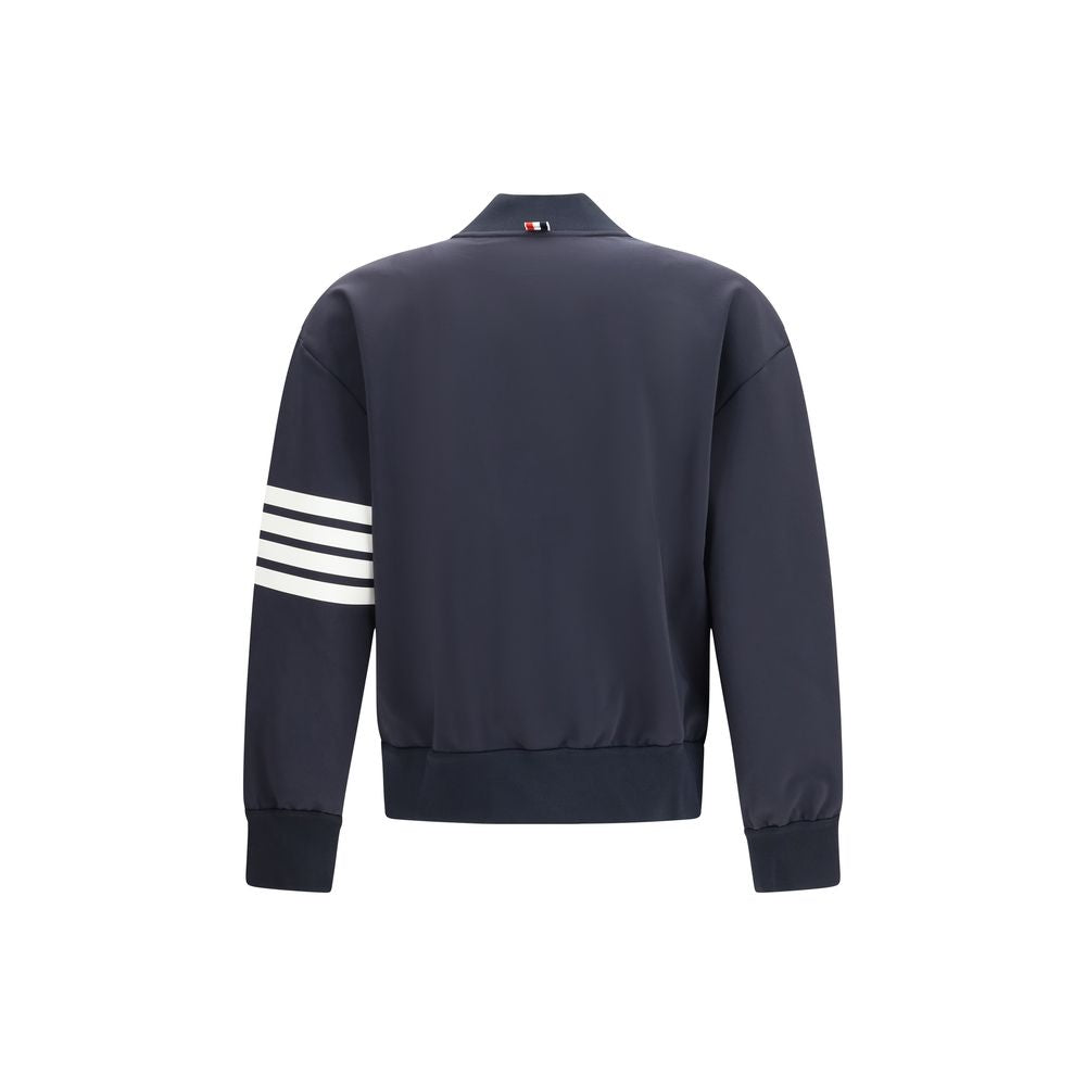 Thom Browne Blue Viscose Bomber | Regal Royce
