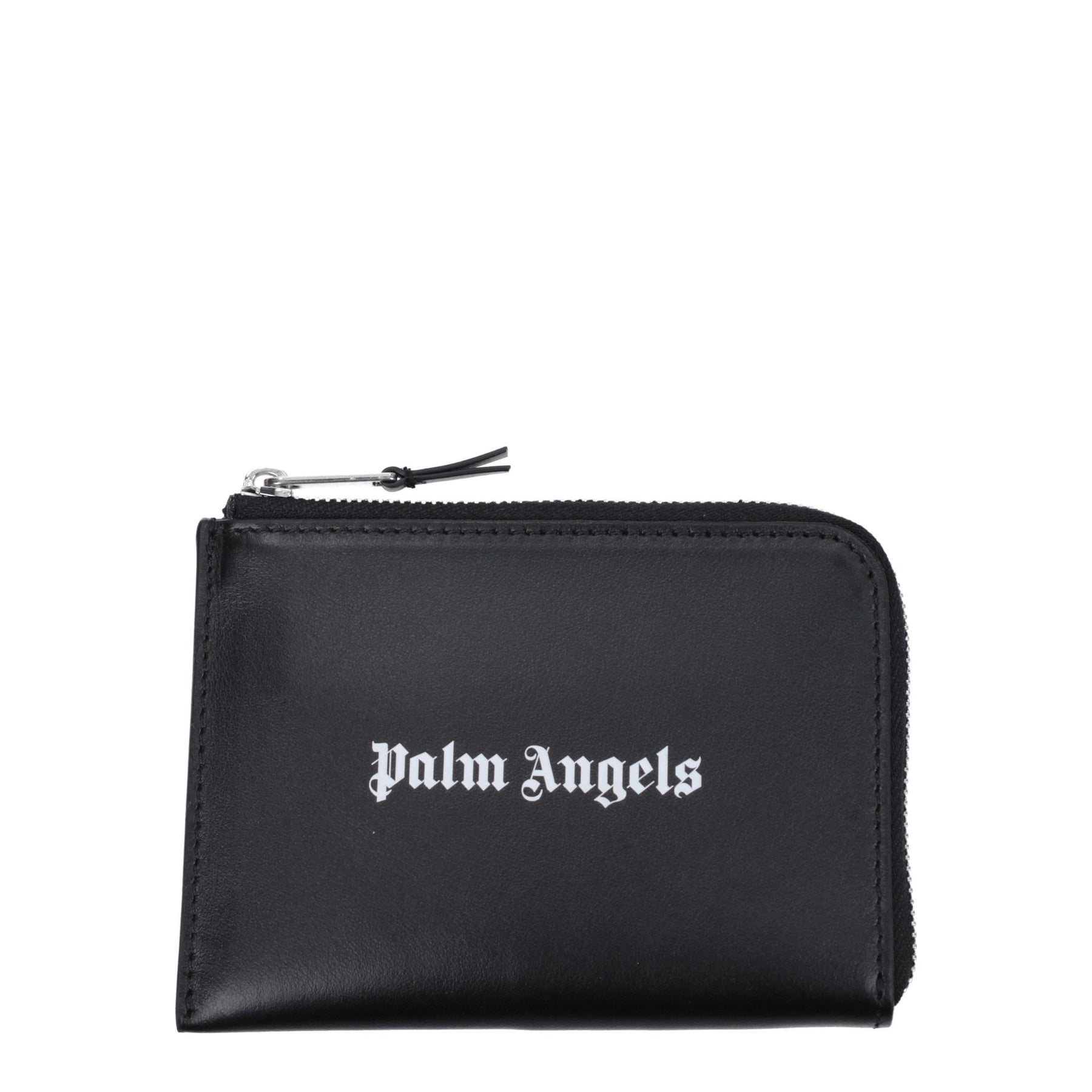 Palm Angels Black Leather Cardholder | Regal Royce