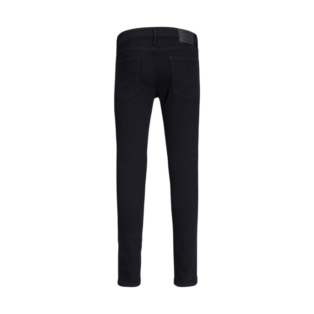 Jack Jones Black Cotton Skinny Jeans | Regal Royce