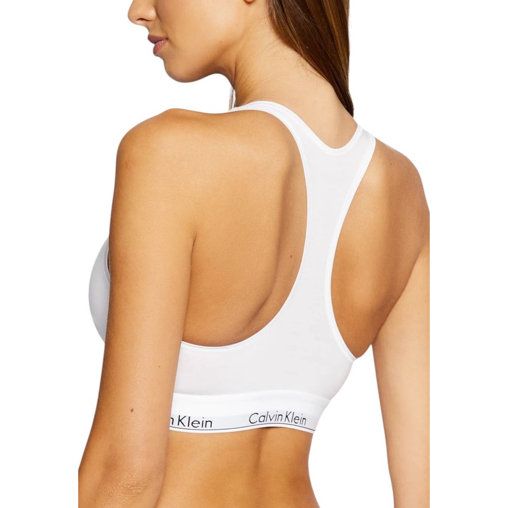 Calvin Klein Underwear White Cotton Bra | Regal Royce