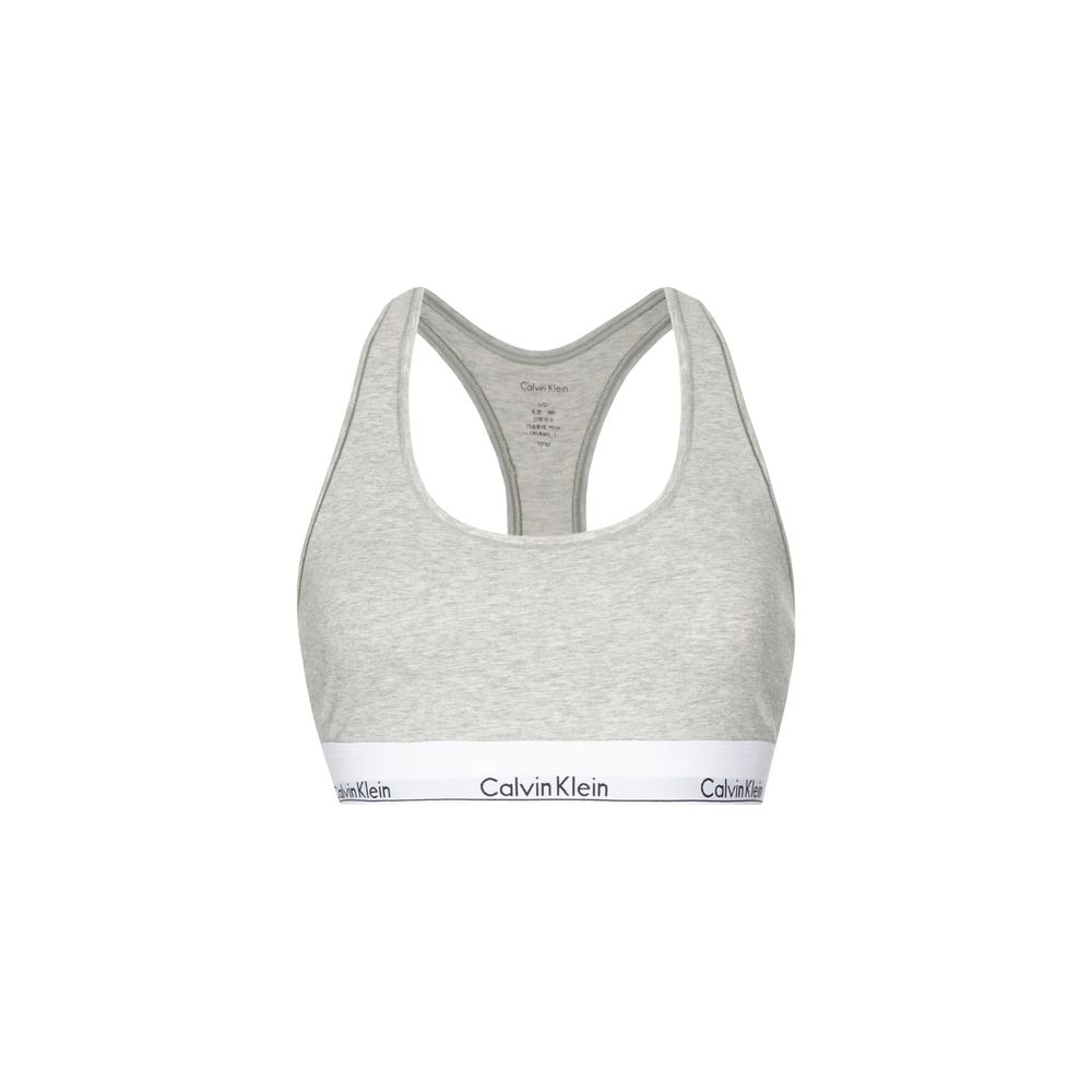 Calvin Klein Underwear Gray Cotton Bra | Regal Royce
